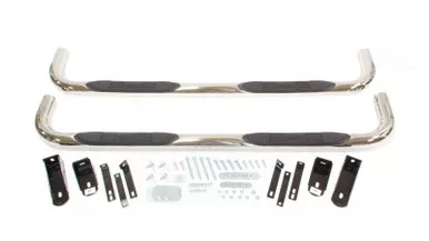 02-Dodge Ram Quad Cab Polished Step Bars