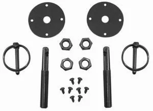 1/4in Flip-Over Pin With 1/2in Hood Stud Set