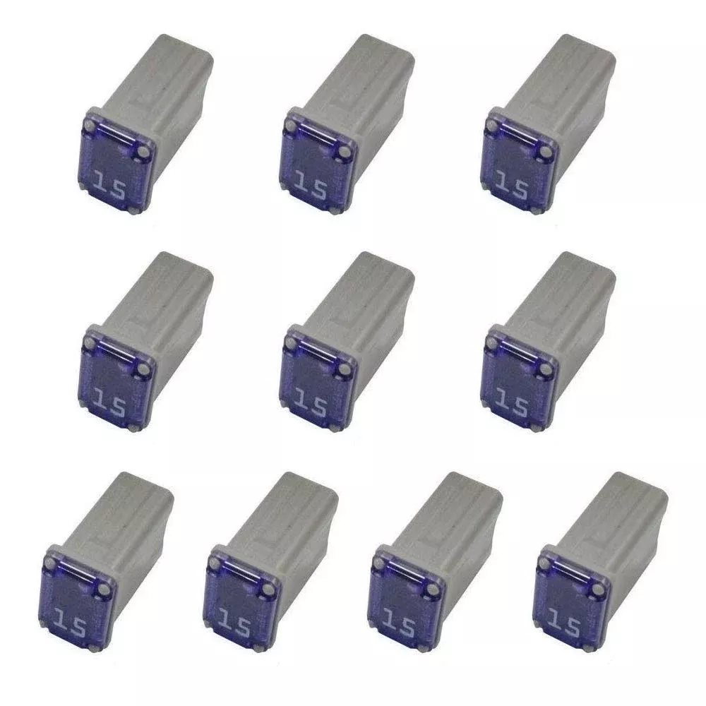 10 Flosser 608815 15 Amp Micro Cartridge Fuses – Fmm Mcase Type
