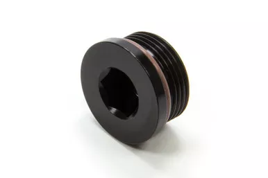 -16 ORB Internal Hex Port Plug Alum. – Black