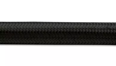2ft Roll -6 Black Nylon Braided Flex Hose