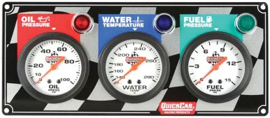 3 Gauge Panel OP/WT/FP