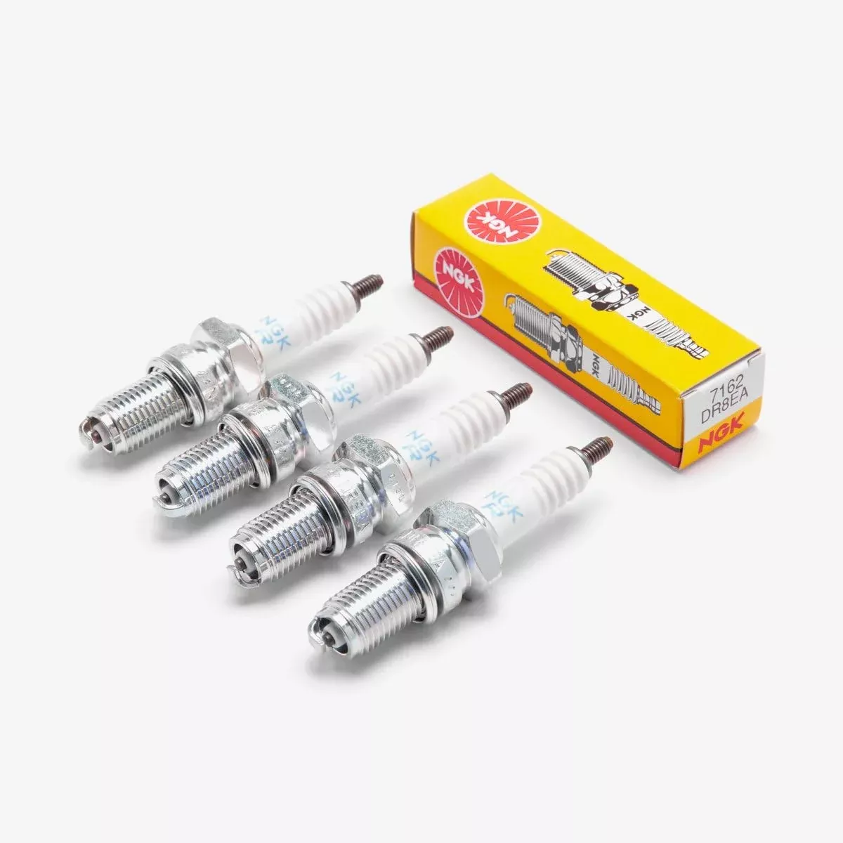 4X Ngk Dr8Ea Spark Plugs (7162) (Ngk7162X4) (#71624)