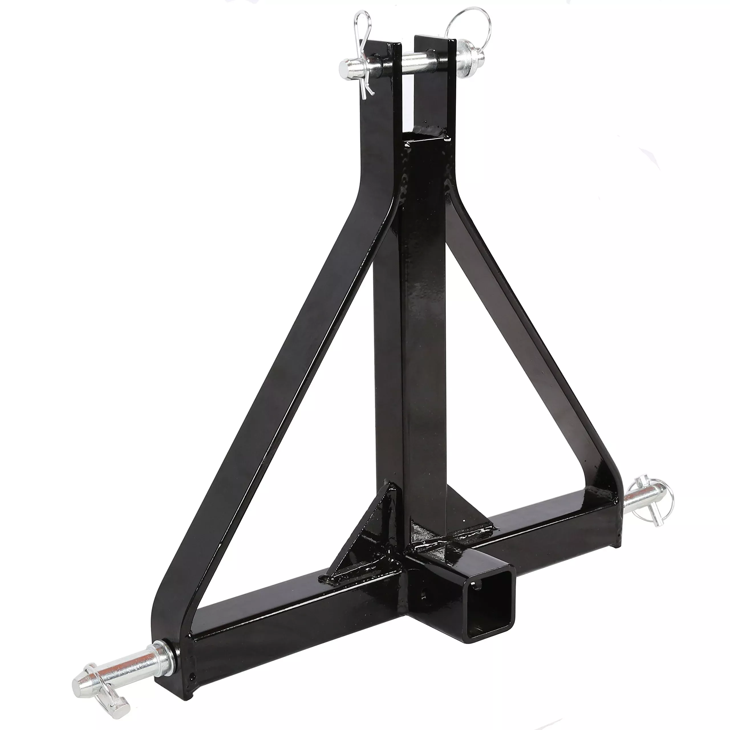 7Blacksmith 3 Point 2 Receiver Trailer Hitch Category 1 Tractor Tow Drawbar Adapter For Bx Kubota, John Deere, Lm25H Wlm Tractor, Nortrac, Kioti, Yanmar, Cat