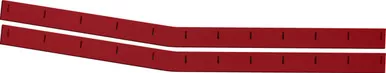 88 MD3 Monte Carlo Wear Strips 1pr Red