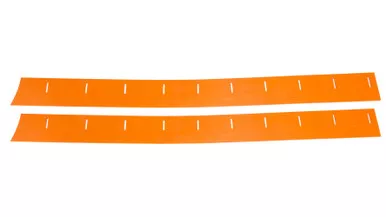 88 Monte Wear Strips Lower Nose Orange