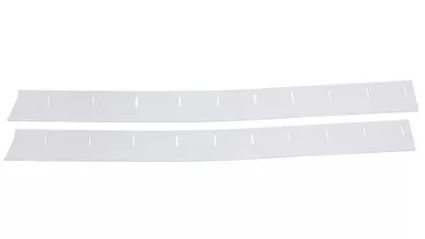 88 Monte Wear Strips Lower Nose White 1 Pair
