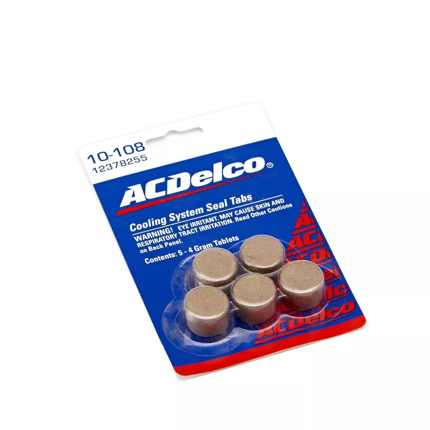ACDelco 10-108 Cooling System Sealing Tabs – 4g, Pack of 5, Original Equipment Quality