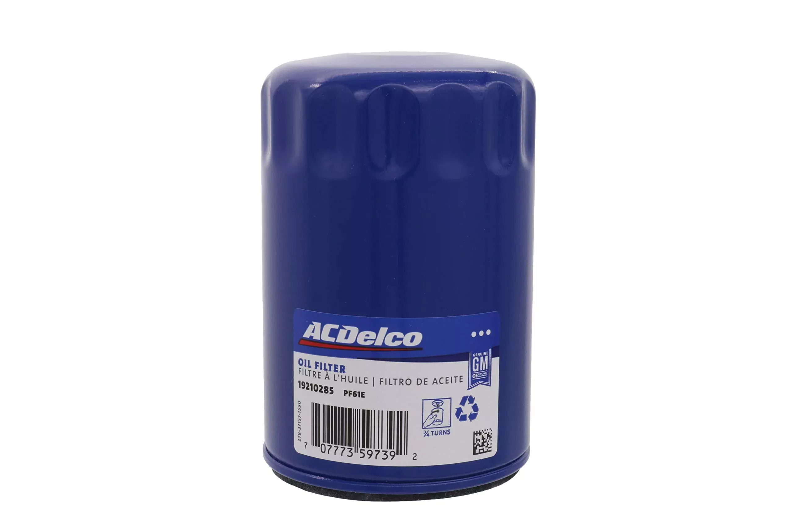 ACDelco PF61E Engine Oil Filter – 1 Pack, Steel Material, Original Equipment Quality