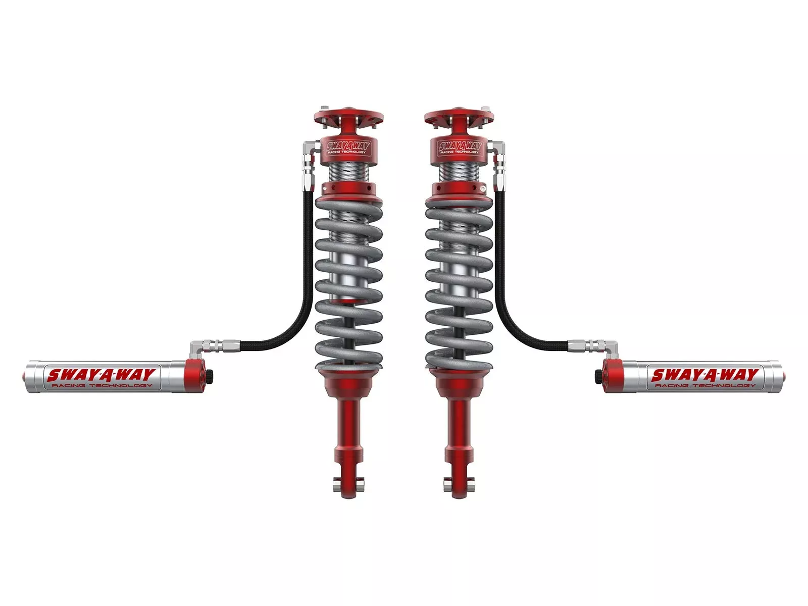 Afe Power 301-5000-02-Ca Sway-A-Way 3.0 Front Coilover Kit W/Remote Reservoirs And Compression Adjuster