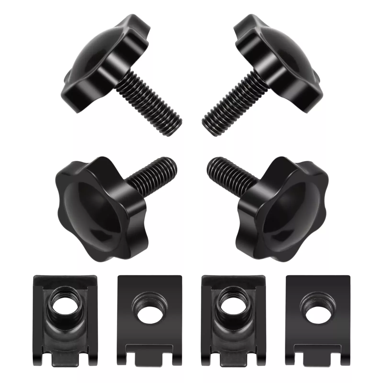 Amazicha Theft Deterrent Saddlebag Locks Saddle Bag Lock Black Fit For Harley Davidson Touring Street Glide, Electra Glide, Road King, Road Glide 1988-Later