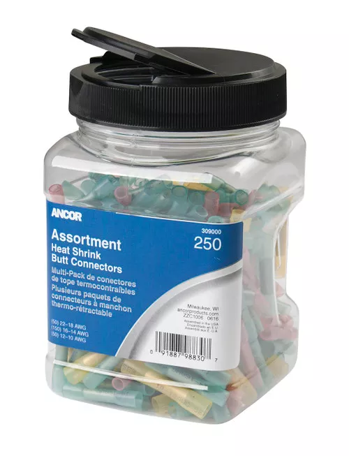Ancor Hs Butt Connector250 Pack Jar 309000