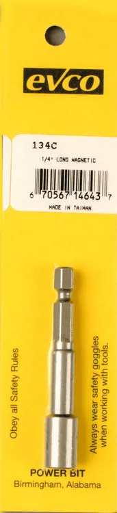 Ap Products 1/4'x2-9/16' Magnetic Bit 009-134C