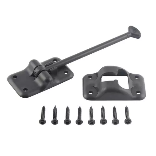 Ap Products Plastic Door Holdback 6' Black 013-085BL