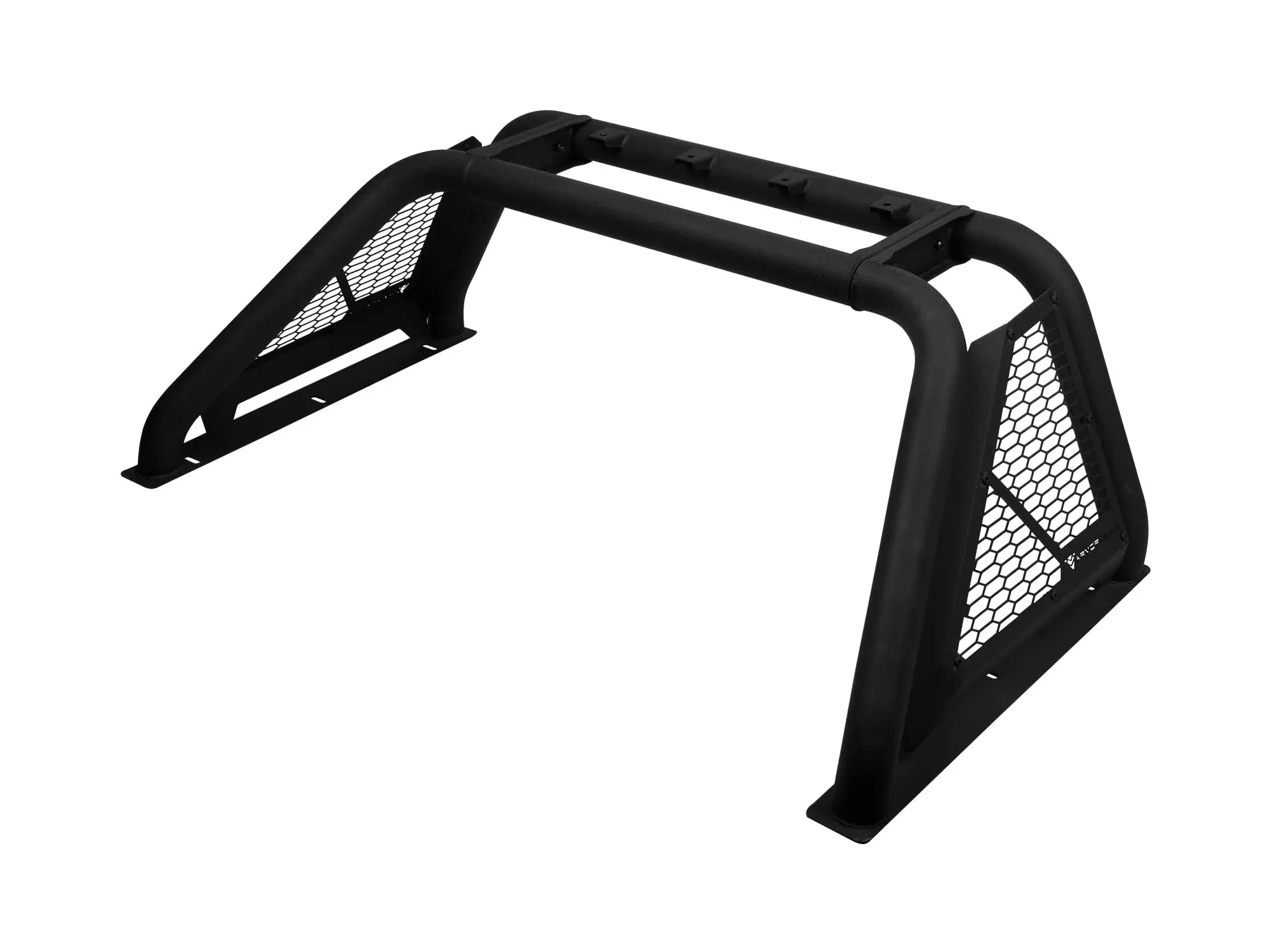 Armordillo CR-B Honeycomb Mesh Steel Chase Rack – Textured Black for Mid Size Pickup Trucks, Model 8707807