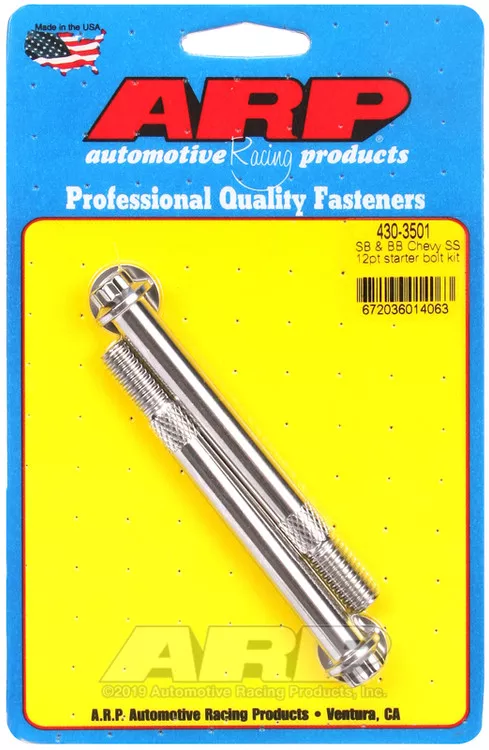 Arp 3/8 Starter Bolt Kit 430-3501