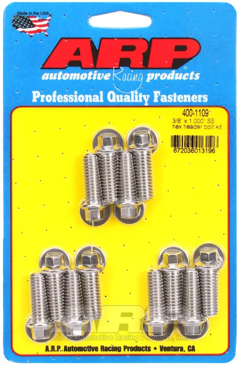 Arp Hex Headr Bolt Kt 400-1109