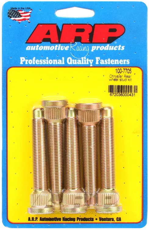 Arp Whl Stud 1/2'x20x3 5/pack 100-7705