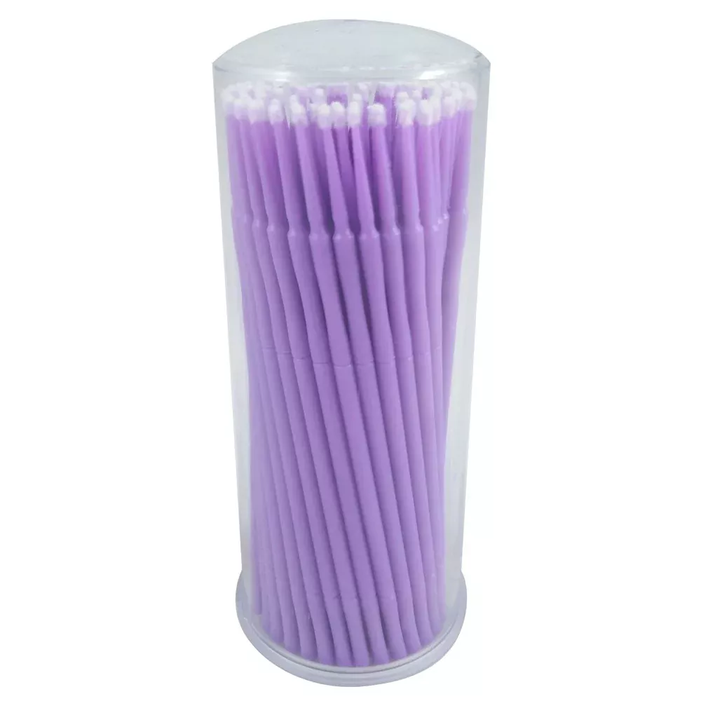 Atlin Touch Up Paint Brushes, 100 Pack Of 1.5Mm Disposable Micro Applicators For Automotive Paint Chip Repair
