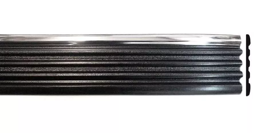 Automotive Authority Chrome Side Body Trim Molding - 320" Full Roll - Black - Model SUVELAM for 1988-1998 Chevy GMC Tahoe Silverado
