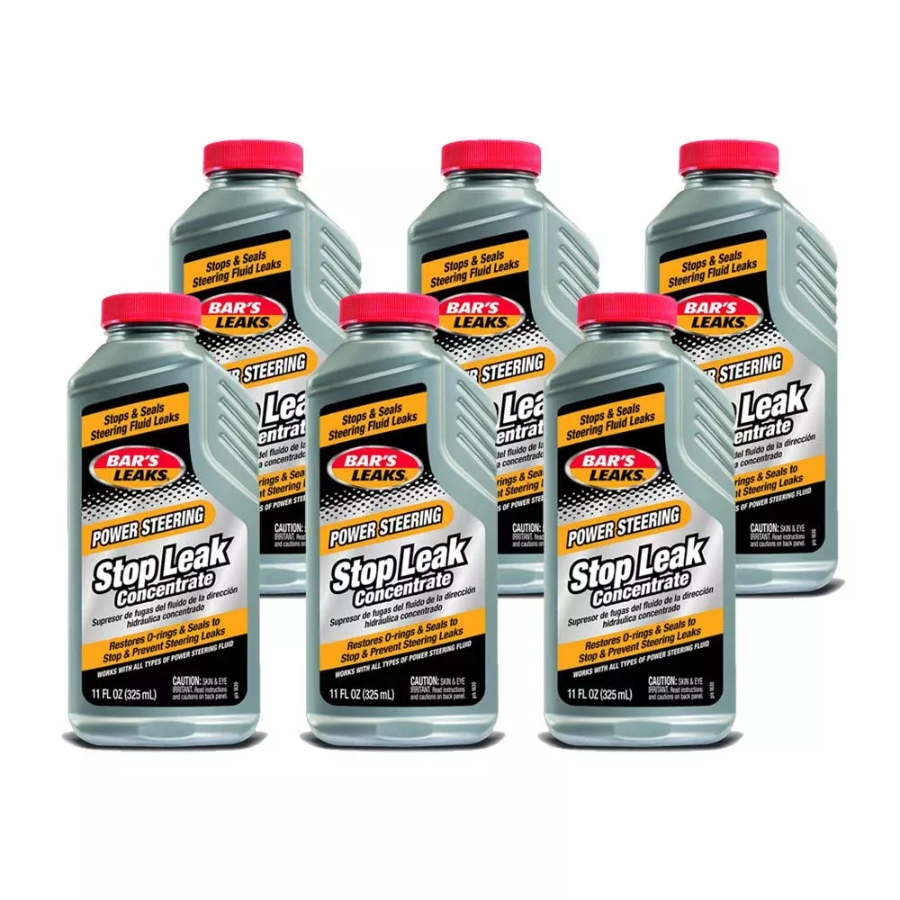 Bar’S Leaks Power Steering Stop Leak Concentrate (Pack Of 6),1630-6Pk
