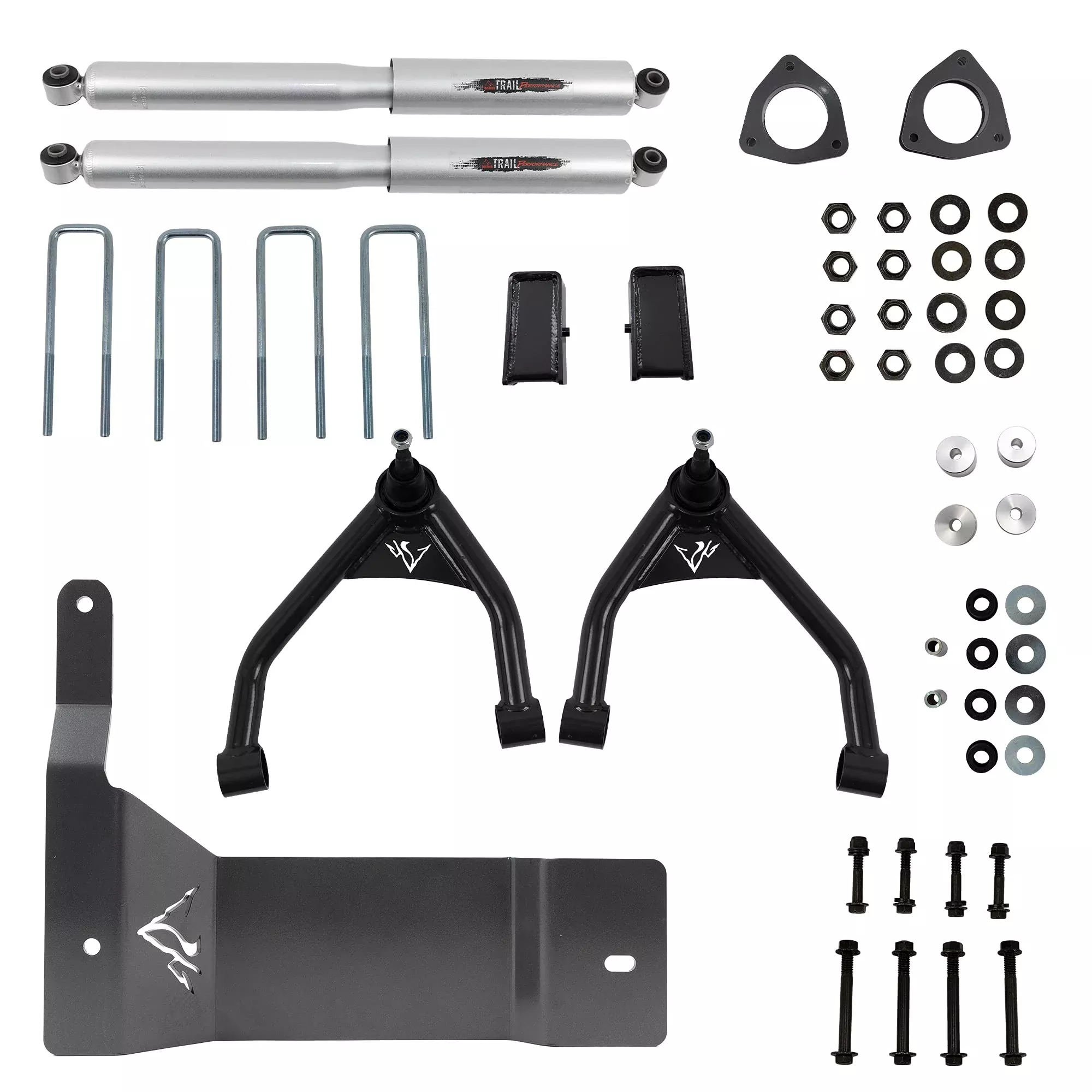 Belltech 150206Bk 4′ Trail Performance Suspension Lift Kit Fits 2014-16 Chevrolet Silverado/Gmc Sierra 2Wd & 4Wd