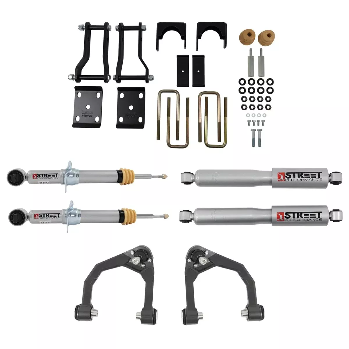 Belltech Lowering Kit 19- Ford Ranger All Cabs – Model 1042SP, Enhanced Suspension Performance