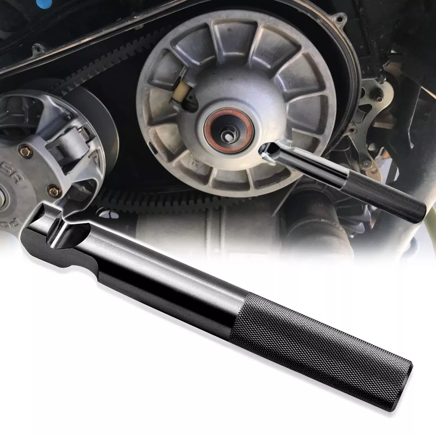Belt Changing Tools Belt Replacement Tools Clutch Removal Wrench Tool Kit Compatible With Polaris Rzr 900 S 1000 S Xp 800 Turbo – Black