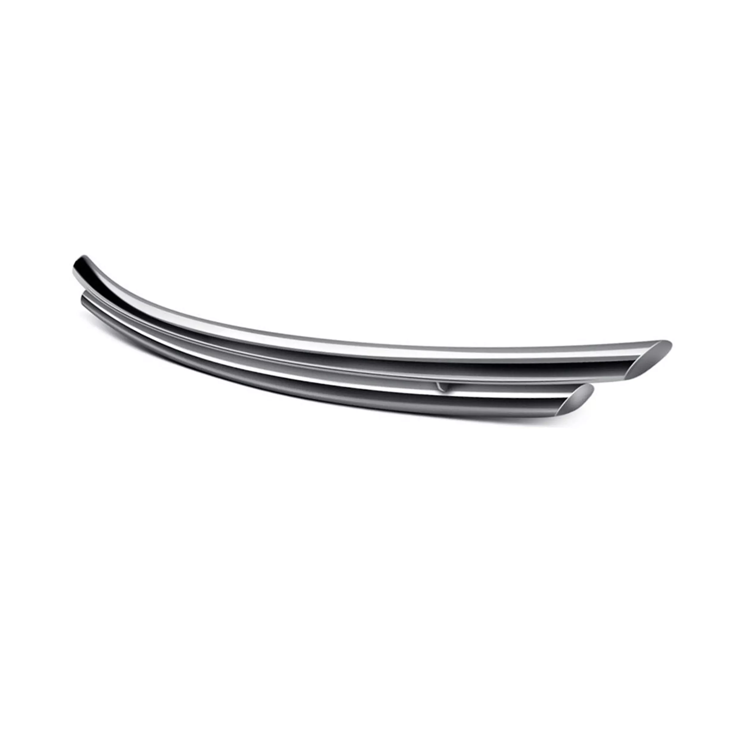 Black Horse Off Road Double Layer Stainless Steel Rear Bumper Guard Protector Compatible With 2019-2022 Toyota Rav4 8D93947Ss-Dl