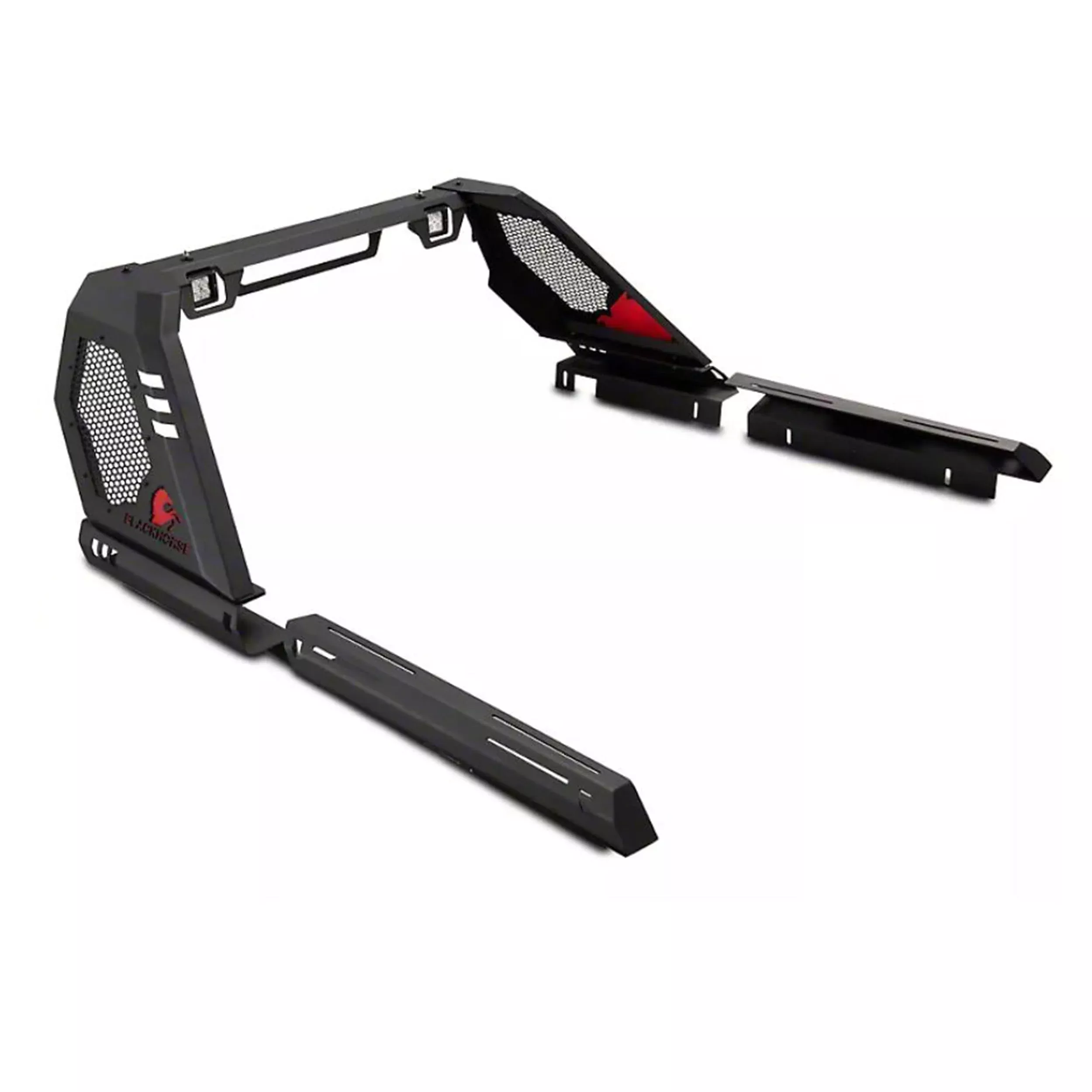 Black Horse Off Road Vigor Roll Bar, Steel, Modular, Black, Compatible with 2019-2023 Ford Ranger, Model VIRB08B