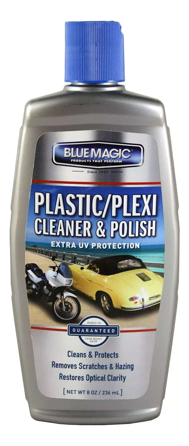 Blue Magic 750 Plastic And Plexiglass Cleaner – 8 Fl. Oz.