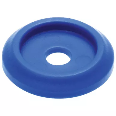 Body Bolt Washer Plastic Blue 10pk
