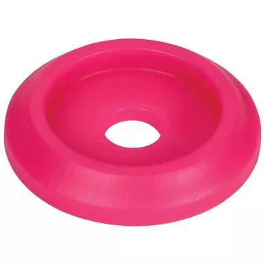 Body Bolt Washer Plastic Pink 50pk