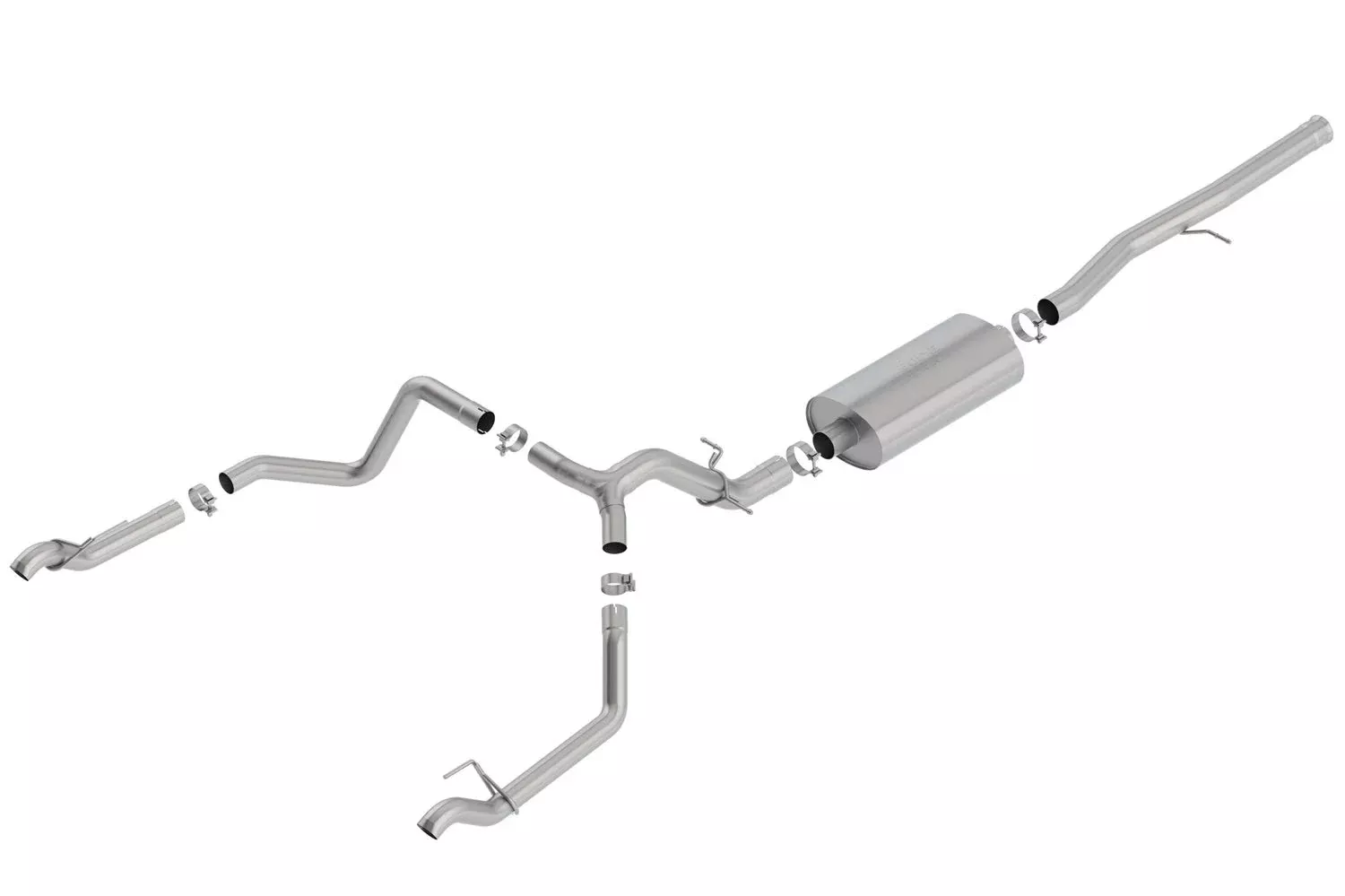 Borla Silverado/Sierra 1500 6.2L 2019 Cat Back Exhaust Touring