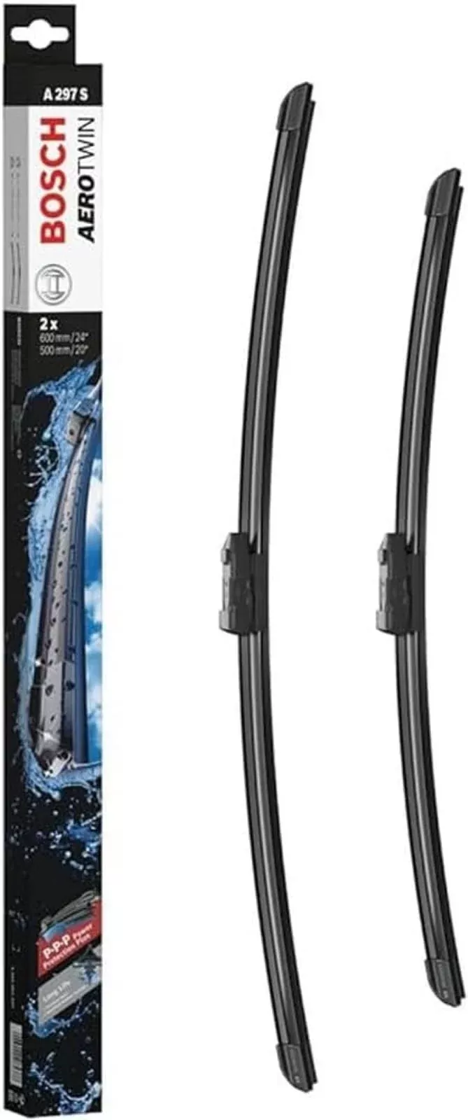 Bosch Aerotwin 3397007297 Original Equipment Replacement Wiper Blade 24’/20′ (Set Of 2)
