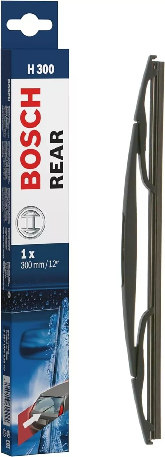 Bosch H300 Rear Wiper Blade; 12′ – Single