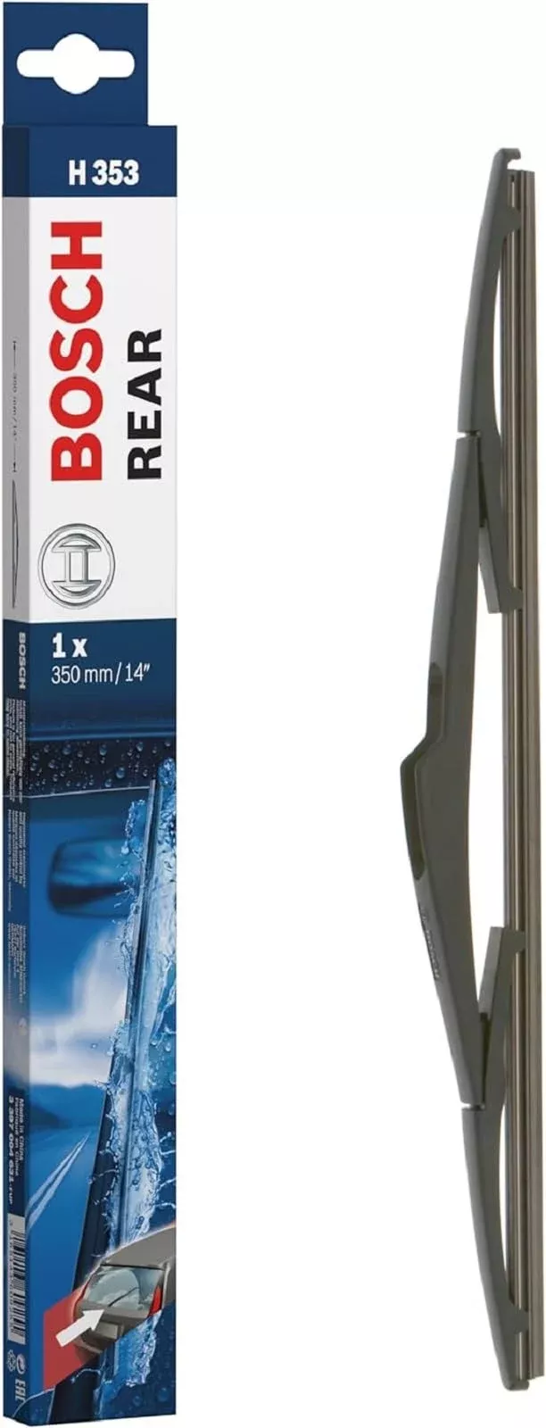 Bosch H353 Rear Wiper Blade; 14′ – Single