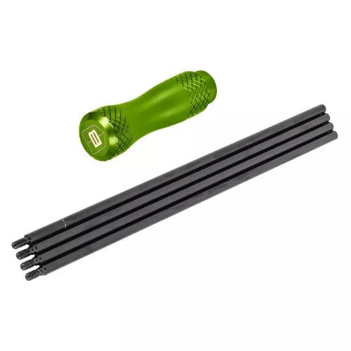 Breakthrough Clean Technologies Premium Cleaning Rod, For Use with Handguns, Rifles, and Shotguns, 4 Piece Rod Set, Aluminum Handle BT-CR40