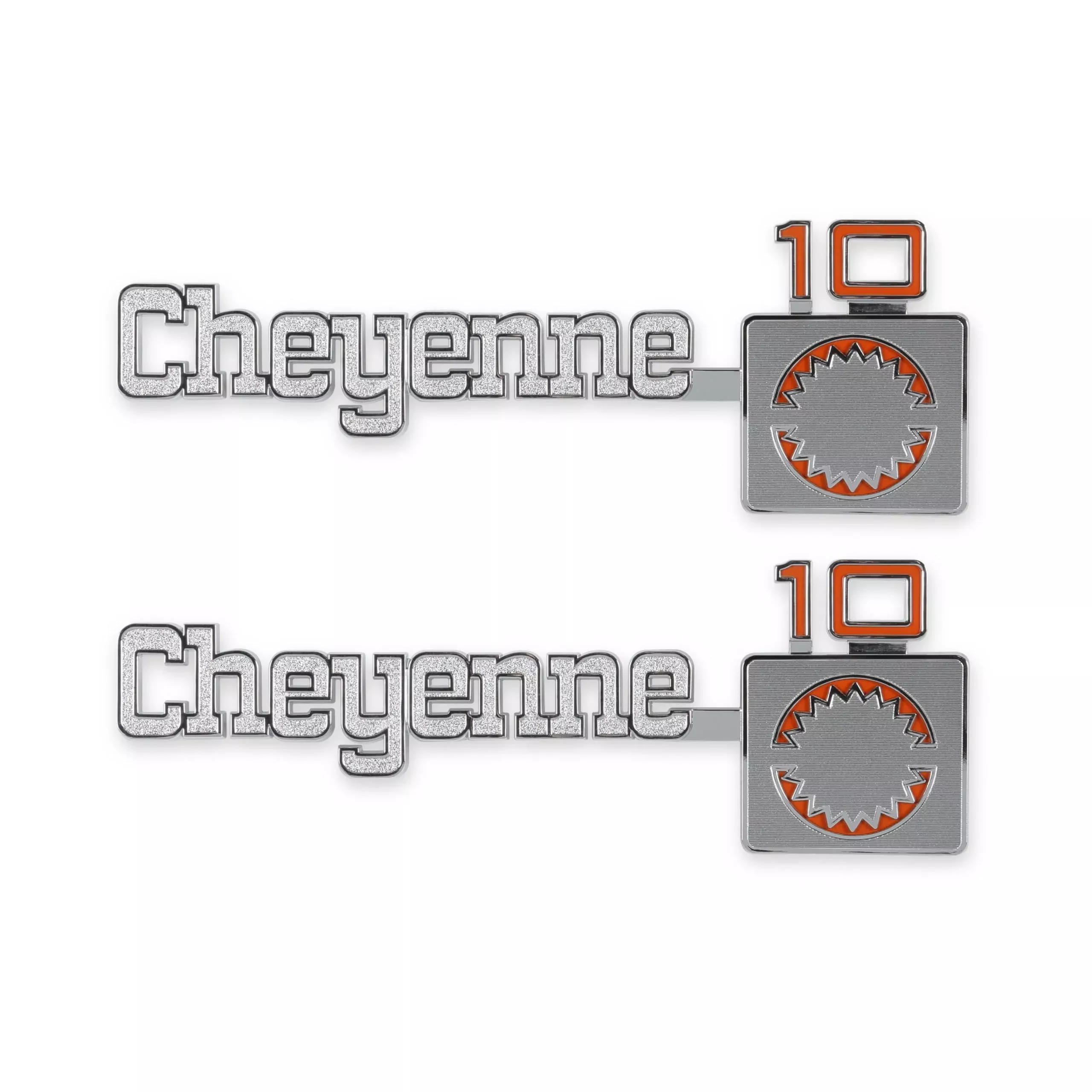 Brothers Trucks 04-539 Fender Emblems – Cheyenne 10