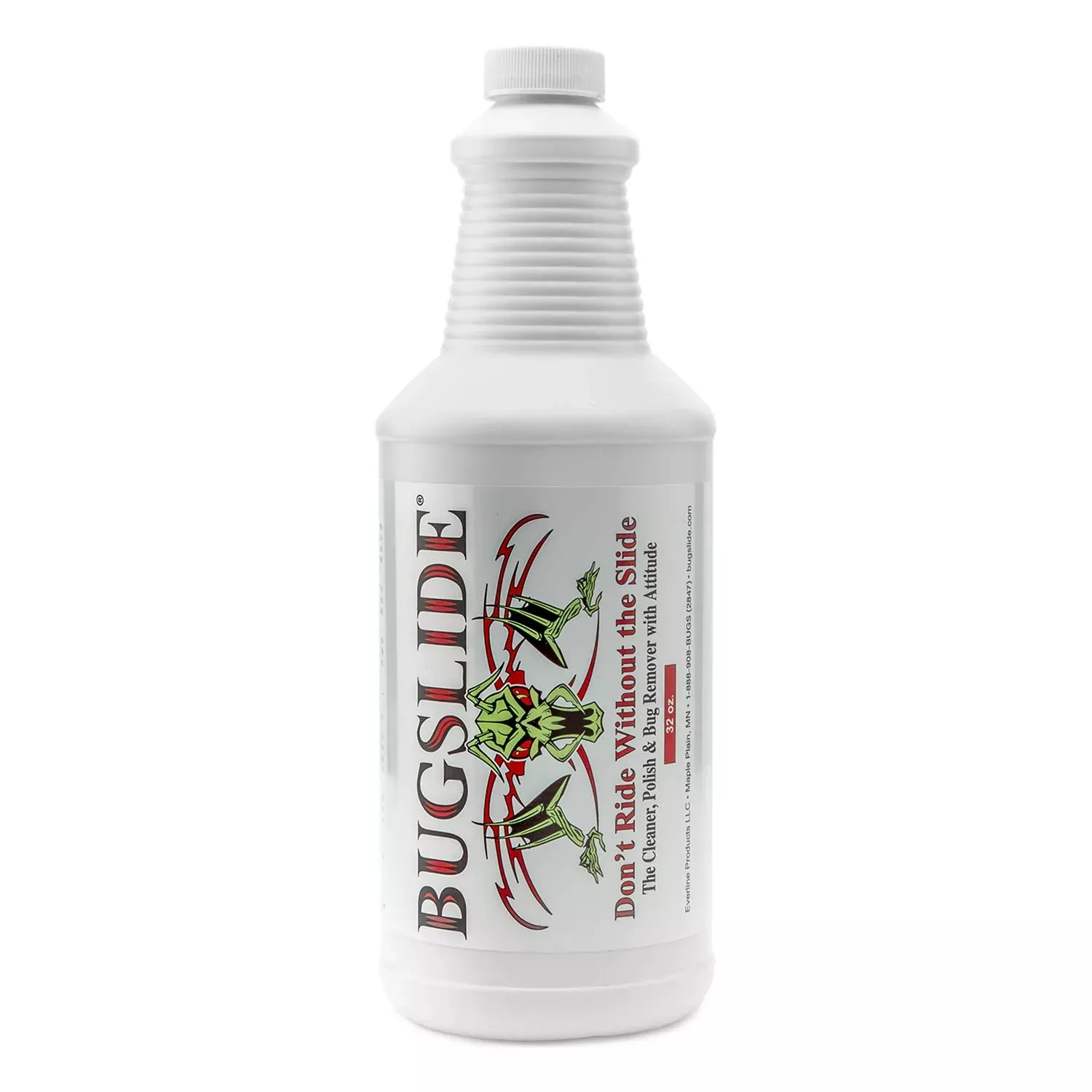 Bugslide 32 Oz Cleaner Refill For Spray Bottles & Travel Kits – All Surfaces Cleaning And Detailing Solution For Vehicle Interior And Exterior Use – Shines, Degreases, Polishes