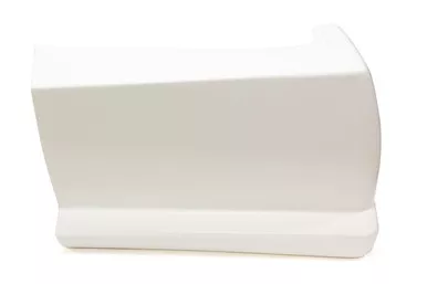 Bumper Cover Rear Truck White Right Side