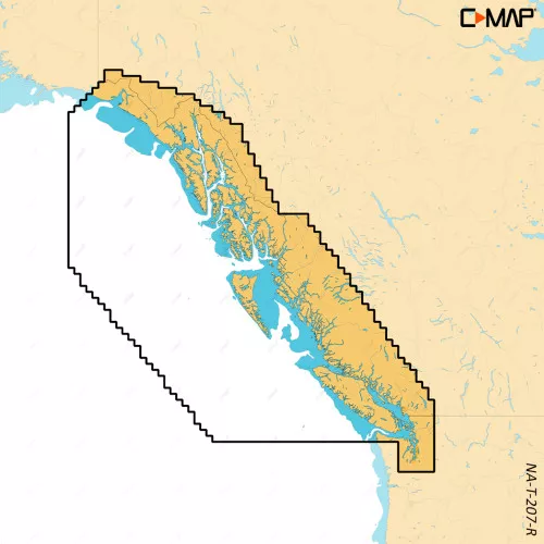 C-MAP REVEAL X - British ColumbiaPuget Sound