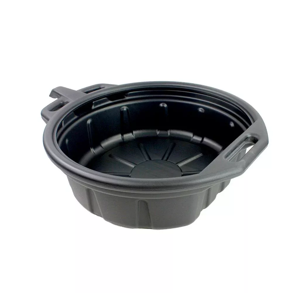 Capri Tools Cp21021 Portable Oil Drain Pan, Anti-Freeze, Black