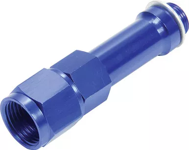 Carb Fitting w/washer 9/16-24 to -8 Female