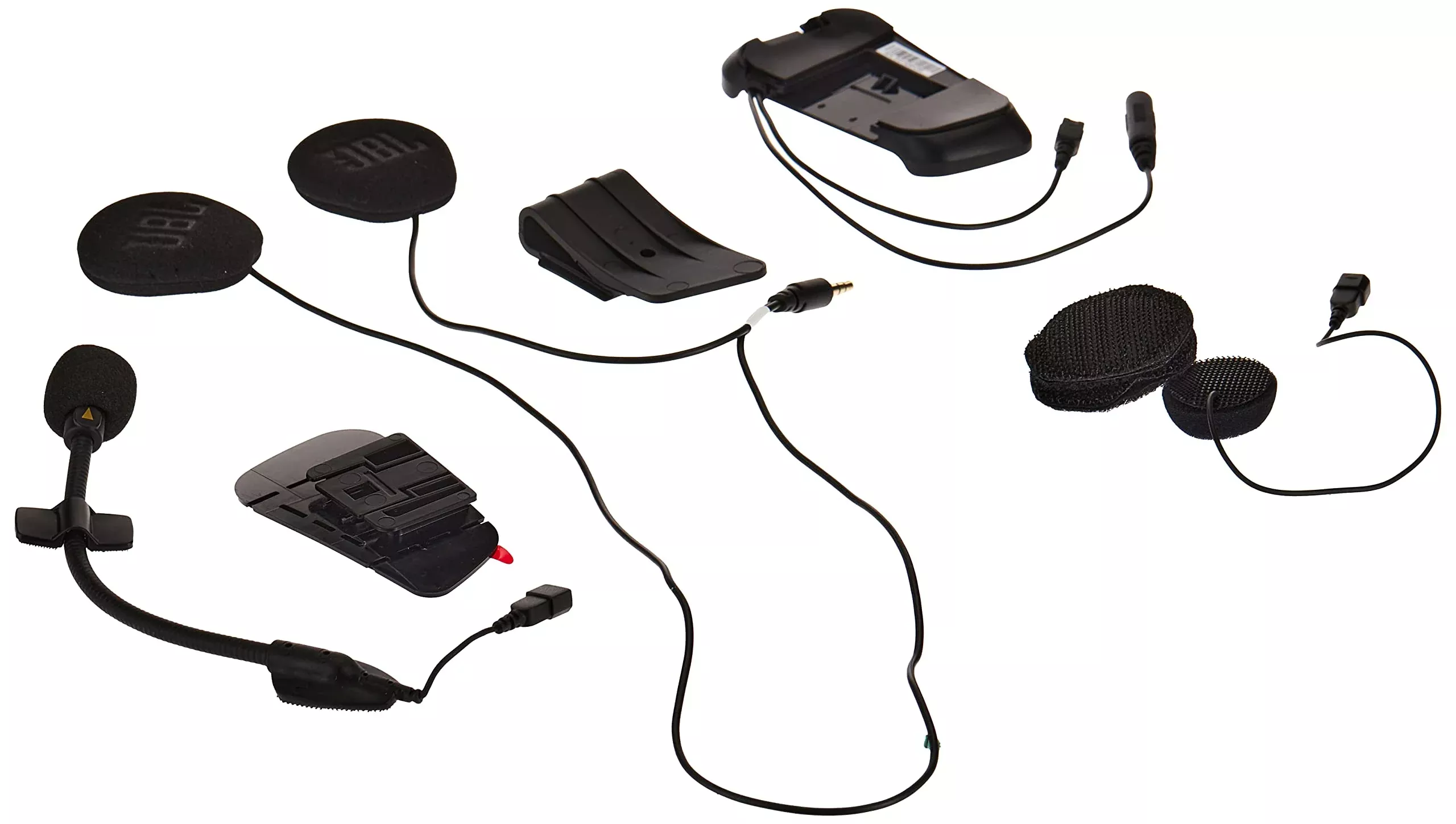 Cardo PACKTALK 2ND Helmet JBL Kit - Medium, Black, Plastic, Model ACC00010 (Not compatible with Packtalk Edge)