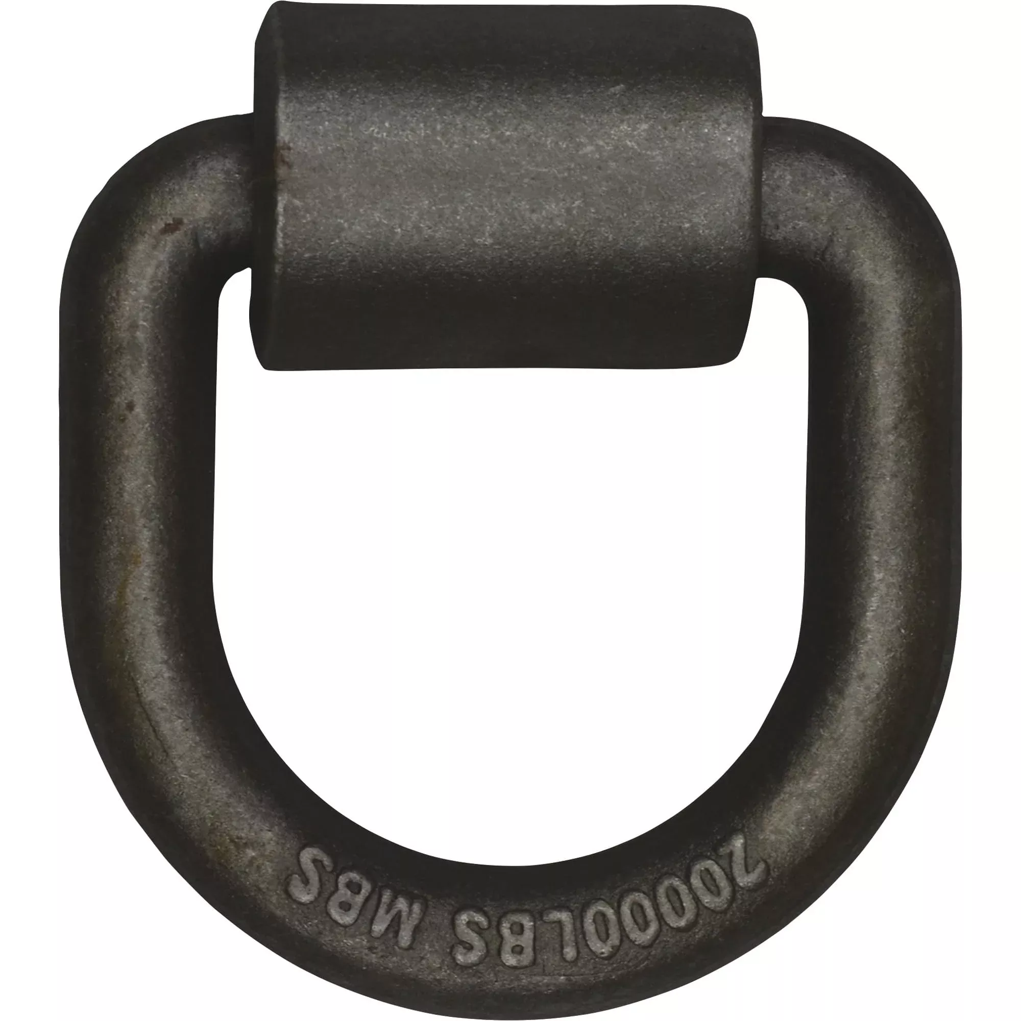 CARGOSMART Heavy Duty Weld On Forged D-Ring, 3/4" Diameter, 20,000 lb Capacity, Steel, Model 1771