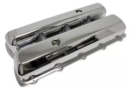 Cfr Performance Hz-9391-1 Compatible/Replacement For Oldsmobile Tall Steel Valve Covers – Chrome