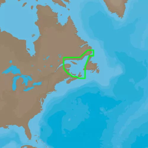 CMAP 4D NAD936 Gulf of St Saint Lawrence Prince Edward Island PEI microSD Chart