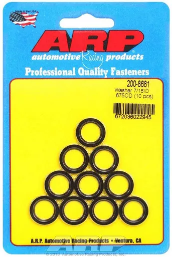 Conn. Rod Washers – 7/16 ID x .675 OD Chamfer(10)