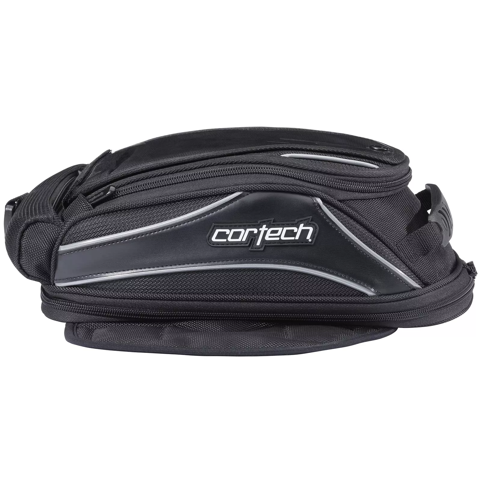 Cortech Super 2.0 Tank Bag – 10L, Black Polyester, Model 8230-0505-10